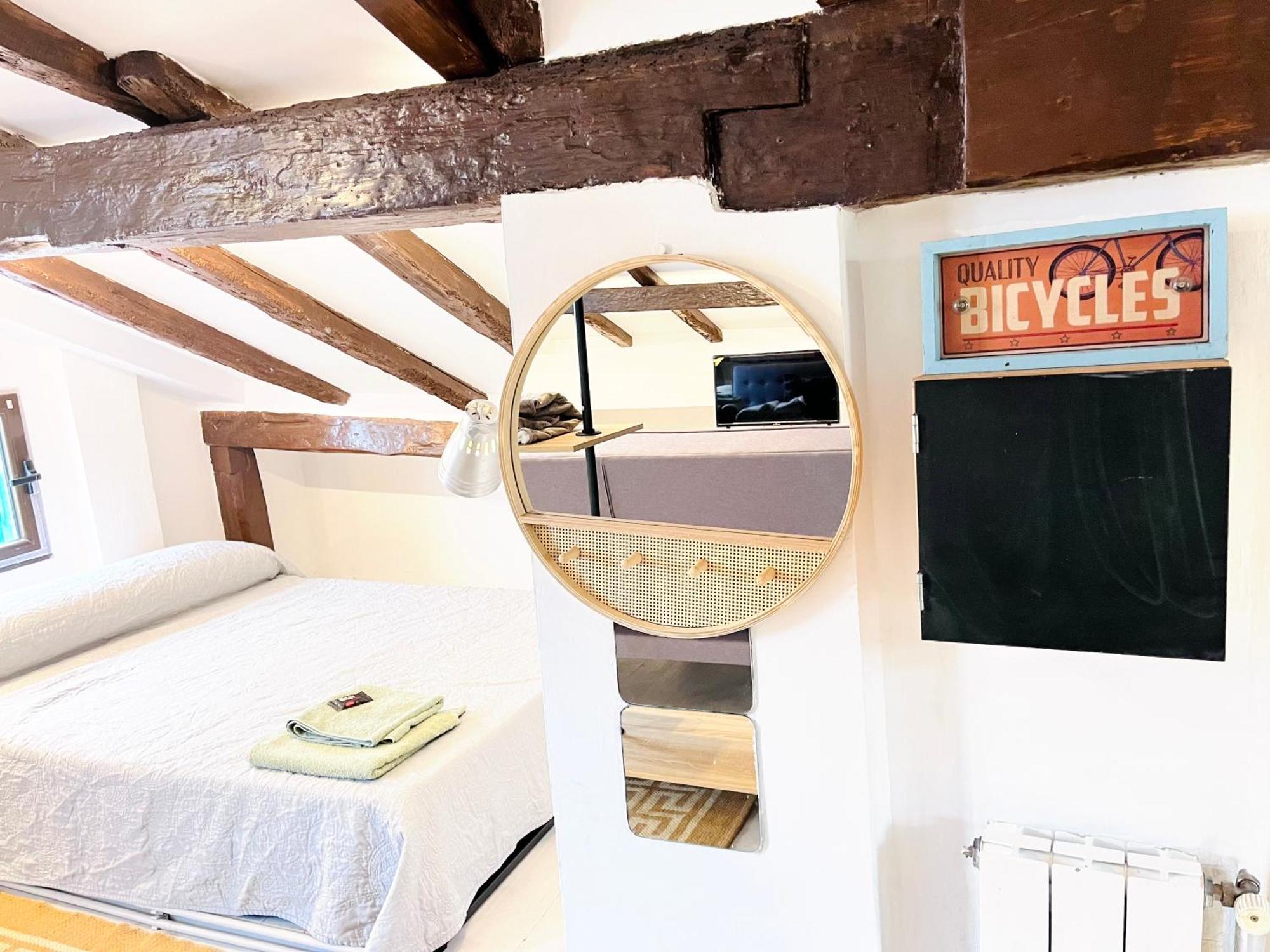 Loft Buhardilla En Perfecta Ubicacion Apartman Santender Kültér fotó